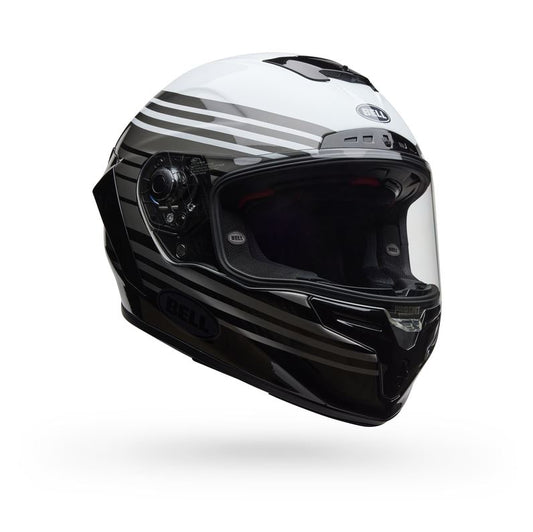 BELL Race Star DLX Flex Helmet - Dash Gloss White/Black