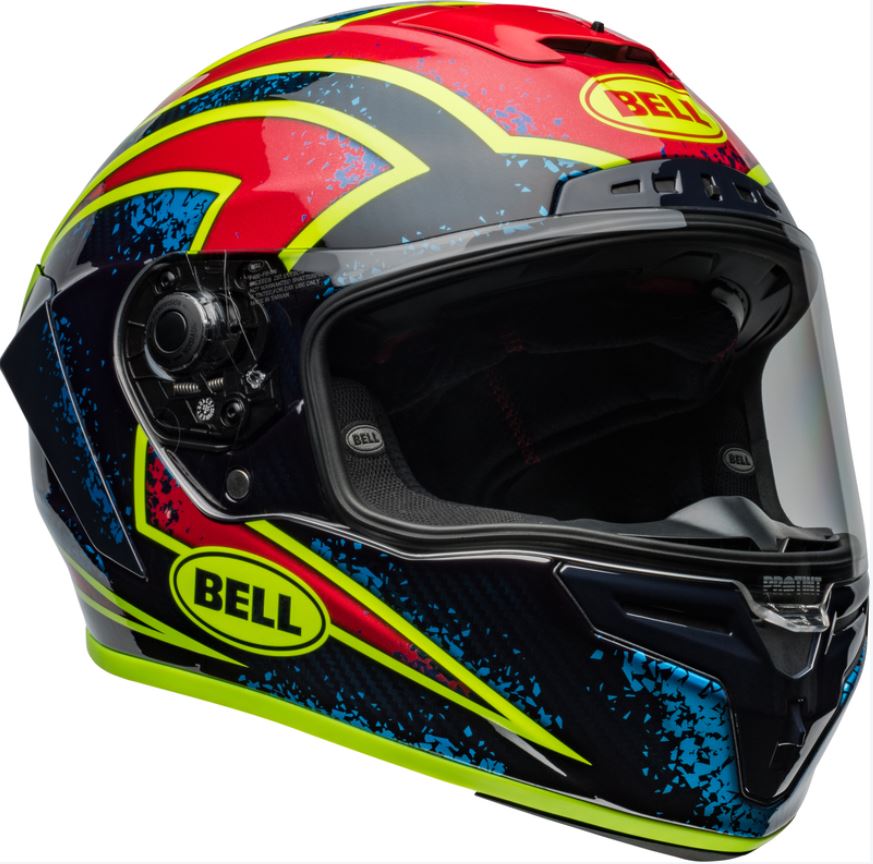 BELL Race Star DLX Flex umpikypärä Xenon Gloss Blue/Retina