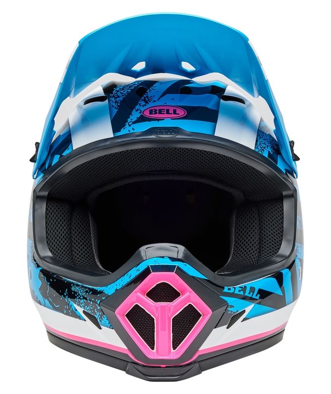BELL MX-9 Mips Breakdance Gloss Blue/Pink