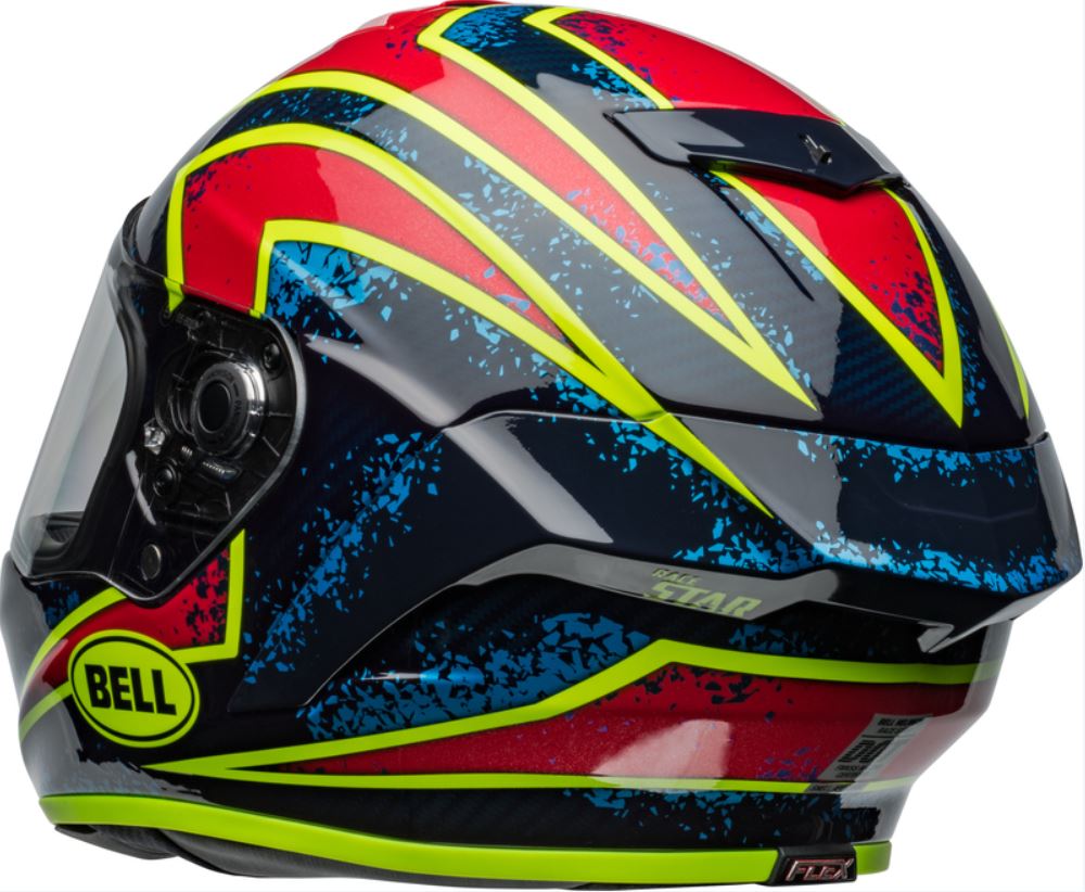 BELL Race Star DLX Flex umpikypärä Xenon Gloss Blue/Retina