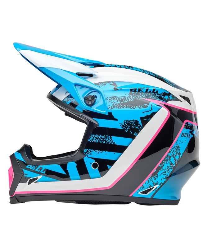 BELL MX-9 Mips Breakdance Gloss Blue/Pink
