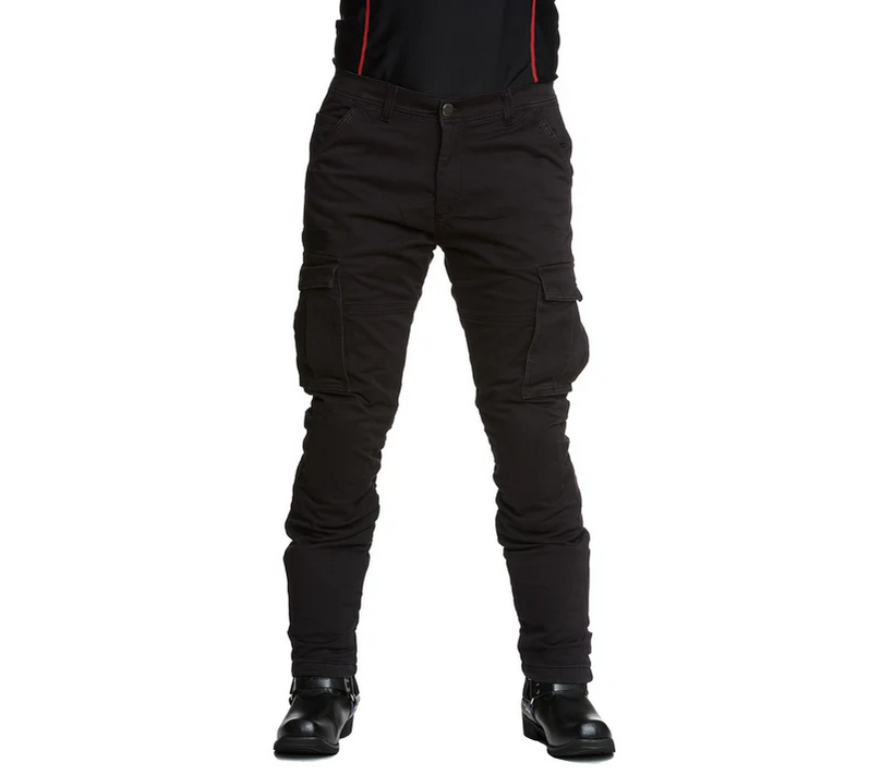 Sweep Jungle aramid vahvistetut ajofarkut BLACK