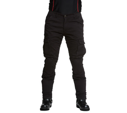 Sweep Jungle aramid vahvistetut ajofarkut BLACK