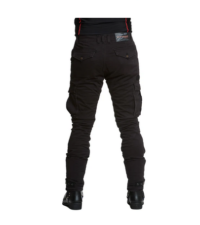 Sweep Jungle aramid vahvistetut ajofarkut BLACK